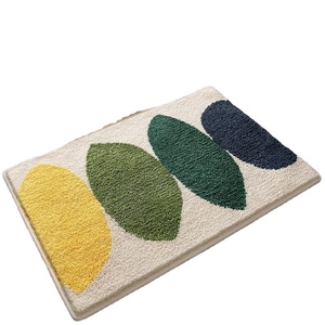 Alfombra de Baño Moderna de Diseño Simple, Antideslizante, con Alta Absorción de Agua, para Puerta de Baño - Product Image 2