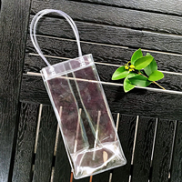 Pochette transparente en PVC imprimée sur mesure, idéale pour le vin, la bière, les boissons énergisantes, les jus et l'eau minérale – Nouveauté très demandée