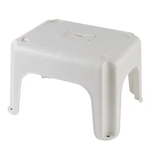 Colorful Design Home Furniture Portable hand-held square stool anti-slip face stool kids stackable plastic step stool