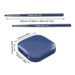 <span class=keywords><strong>Virtual</strong></span> Ar Electronic Drum Toy Kit de batería somatosensorial Juego de baquetas de aire portátiles para niños Adultos Música Principiantes Practicante - Product Image 6
