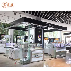 Flawless Precision Exhibitions Cosmetic Island Display Stand Finest Glass Cosmetic Display Stand Factory Supply Bespoke