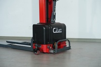 Chariot élévateur autoportant CJLIFT 1000 kg, entièrement électrique, portable, transpalette autoportant, chariot élévateur monté sur camion, électrique