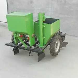 4-גלגל טרקטור רכוב 2 שורה תפוחי אדמה מזרעת מכונה למכירה