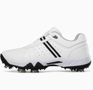 Chaussures de golf à pointes amovibles pour femmes, imperméables, respirantes, légères, à lacets, pour l'entraînement au golf - Product Image 3