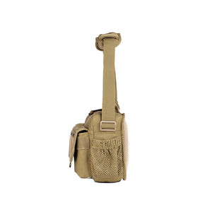 LUPU Tactical pouch <b>Bag</b> Nylon <b>MOLLE</b> System Zipper Closure Unisex Outdoor Carry Beige - Product Image 2