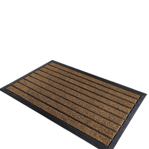 Tapis de sol en caoutchouc rayé moderne, imperméable et antidérapant, haute résistance, pour supermarchés et hôpitaux, idéal pour les entrées extérieures - Product Image 4