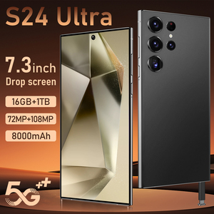Siêu 5g S24 điện thoại thông minh chất lượng cao 7.3 inch 2K Độ phân giải 16G + 512GB S bút Deca lõi <span class=keywords><strong>Android</strong></span> 14 điện thoại 4g + 5G + <span class=keywords><strong>Wifi</strong></span> điện thoại di động - Product Image 4