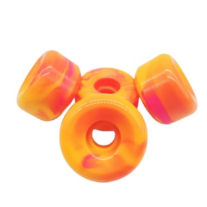 Rueda de monopatín en blanco, color rosa y naranja, <span class=keywords><strong>56mm</strong></span> - Product Image 5