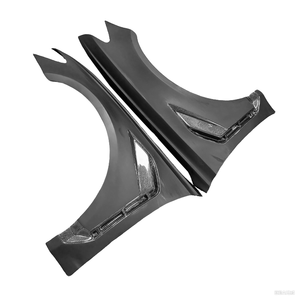 Parafango in Fibra di Carbonio per <span class=keywords><strong>Audi</strong></span> <span class=keywords><strong>RS6</strong></span> C8 2019, Paraurti Anteriore, Presa d'Aria Laterale, Accessori Auto, Kit Carrozzeria - Product Image 3