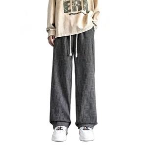 High Quality Retro <strong>Corduroy</strong> <strong>Men</strong> Straight Casual Solid Color Pants Bulk Order Daily Casual Streetwear Daily <strong>Trousers</strong> - Product Image 2