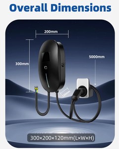Nuova Stazione di Ricarica Rapida AC da 11kW, Trifase, Presa Tipo 2, Sistema di Bilanciamento del Carico Intelligente, Unità EVSE Sicura IP54 per Parcheggi Pubblici - Product Image 2