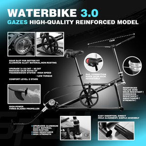 Bicicleta Acuática Inflable Portátil Spatium con Sistema <span class=keywords><strong>de</strong></span> Hélice, Equipo <span class=keywords><strong>de</strong></span> Deportes Acuáticos, Bicicleta Acuática Inflable en Venta - Product Image 5