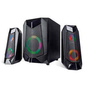 New 2.1 màu xanh răng loa với 20 Wát siêu thấp bass tạo ra rạp chiếu phim chất lượng âm thanh cao không dây tương thích với USB và AUX - Product Image 1