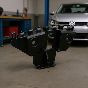 Viga de Refuerzo para Parachoques Delantero para Volkswagen Jetta 2011-2014, Pieza de Repuesto Atornillable con Recortes para Faros Antiniebla, Nueva Carrocería - Product Image 2