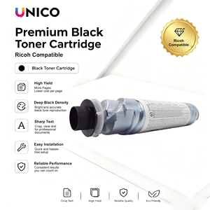 Cartouche de toner UNICO MP1610 pour <span class=keywords><strong>imprimante</strong></span> <span class=keywords><strong>Nashuatec</strong></span> MP1600 MP1600L MP2000 Infotec IS2015 IS2018c IS2018D Danka - Product Image 2