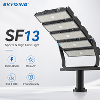 Éclairage sportif LED haute puissance 500W 750W 1000W 1250W pour stade, terrain de football, aéroport