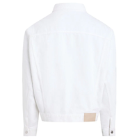 Veste en jean vintage délavée unie pour homme, boutons personnalisés, 14 oz, ensembles décontractés, ourlet ajustable, jeans baggy pour homme