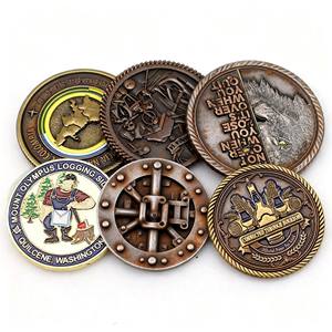 Monete Commemorative in Stile Surrealista Dali, Placcate in Bronzo, per Amanti dell'Arte e Collezioni Surrealistiche con Immagini di Orologi che si Sciogliono - Product Image 2