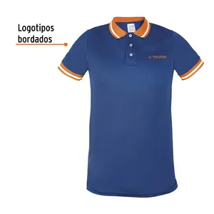 Camiseta Polo de Alto Rendimiento para Hombre BOX 1, Azul, EG, TRUPER - Product Image 2