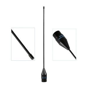 เสาอากาศวิทยุสื่อสารแบบยืดหยุ่น 144/430MHz เสาอากาศสื่อสาร VHF UHF แบบสองย่านความถี่สำหรับวิทยุสื่อสารแบบพกพา - Product Image 1