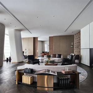 Conjunto completo de muebles de vestíbulo de hotel de lujo de diseño moderno de gama alta personalizado al por mayor a la venta - Product Image 1