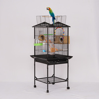 Cages à oiseaux en fil de fer métallique faciles à nettoyer, transporteurs métalliques pour perruches et canaris, nichoirs pour perroquets (Jaula)