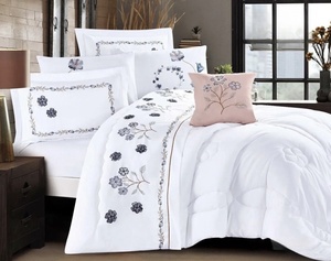 Juego de Ropa de Cama de Lujo Europeo Clásico, Súper Suave, para las Cuatro Estaciones, con Bordado Sencillo, Personalizable, <span class=keywords><strong>Nueva</strong></span> Moda, Gran Venta - Product Image 6