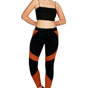 Leggings de yoga pour femmes, couleur unie, écologiques, séchage rapide, vêtements de sport, sans couture, élastiques, en vente, prix de gros, gym, fitness - Product Image 1
