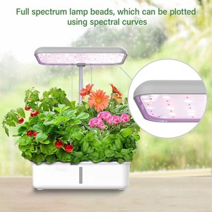 Système de culture hydroponique de plantes de jardin Tuya Wifi DWC, culture automatique de légumes d'intérieur, fraises, fonctionnalités de maison intelligente - Product Image 4