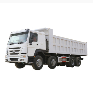 SINO HOWO tipper xe tải 375 mã lực HOWO 8x4 Xe Tải với thân xe tải mới - Product Image 1