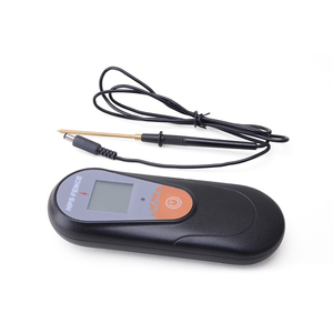 Probador de voltaje de cerca eléctrica digital de 13KV con batería de 9V de color negro de seguridad con sistema de cable de puesta a tierra de 1100mm - Product Image 5