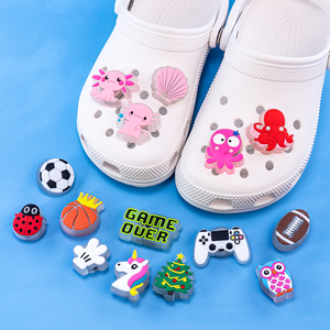 PVC Cute Style Custom Logo pink LED <strong>Shoe</strong> Charms Kawaii Rabbit Bling <strong>Shoe</strong> Decoration Shinny Designer Charm <strong>Shoe</strong> <strong>Accessories</strong> - Product Image 5