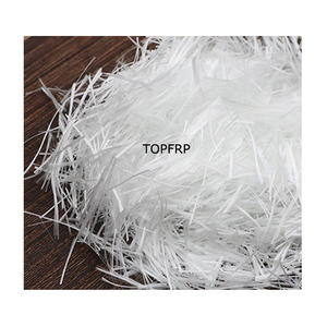 Fibres de verre coupées AR pour mortier, fibres de verre E-Glass pour béton armé, fibres coupées pour ciment - Product Image 1