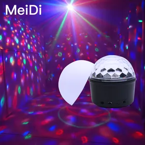 Mini đa chức năng LED 9 màu MP3 âm nhạc ma thuật bóng ánh sáng phòng trang trí đèn ngủ