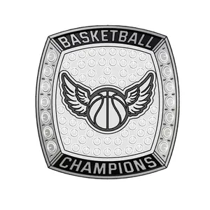 Champions Hersteller individuell gemacht Ihr eigenes Team Basketball Meisterschaftsring mit hoher Qualität