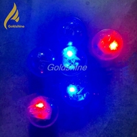 2.2cm LED Rouge Bleu Lumineux Vibrant Flash Petite Balle Jouet Capteur De Gravité Boule-Ramadan Fournitures