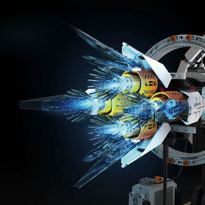 Kaiyu K96155 2024 MOC City nuovo modello di <span class=keywords><strong>nave</strong></span> <span class=keywords><strong>spaziale</strong></span> per ragazzi assemblare giocattoli regalo per bambini 1583 pezzi - Product Image 5