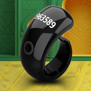 2025 baru Tasbih cincin pintar untuk Muslim doa pengingat jam Azan dan Mini Zikr kompatibel dengan Android & IOS - Product Image 1