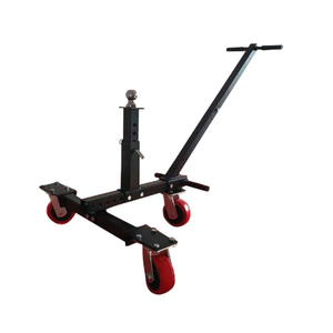Chariot de remorquage de remorque d'une capacité de <span class=keywords><strong>1000lbs</strong></span>/453KG avec 3 roues remorque réglable en hauteur <span class=keywords><strong>Dolly</strong></span> Mover pour l'usine à la maison - Product Image 5