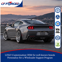 Vente flash - Jantes forgées monobloc concaves chromées polies 19x9.5 20x10.5 5x114.3 pour Ford Mustang S650 GT Coupé