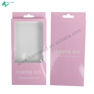 שיער אביזרי מצנפת אריזה אישית משי סאטן מצנפת קופסא תרופות מצנפת תיבת עם פרטי לוגו - Product Image 4