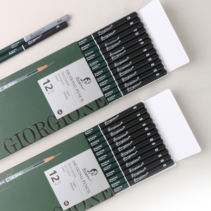Set di Matite da Disegno Giorgione G-08612 in Legno, <span class=keywords><strong>6B</strong></span>, 12 Pezzi, per Artisti e Studenti, Set di Matite per Schizzi a Carboncino - Product Image 2