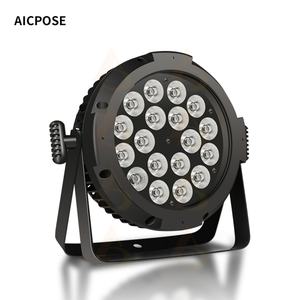 AICPOSE 18x12w IP 65 Foco LED Par para Exteriores con Zoom RGBW para Discoteca, DJ, Fiesta, Bar, Resistente al Agua - Product Image 1