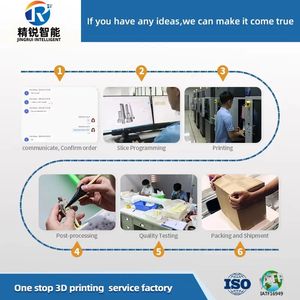 Cao cấp SLA trong suốt Acrylic 3D in tác phẩm điêu khắc tuyệt vời nhanh chóng tạo mẫu gia công dịch vụ PMMA bộ phận - Product Image 5