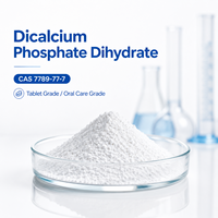 Phosphate dicalcique dihydraté de qualité alimentaire en poudre, Phosphate dicalcique anhydre, Améliorateurs nutritionnels, 25 kg/sac, Prix en vrac