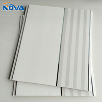 Panneaux muraux en PVC imitation marbre blanc et panneaux de plafond en stratifié plastique, fournisseur chinois, durables, imperméables et décoratifs