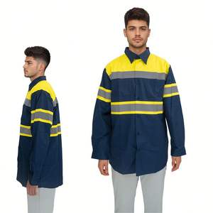 Winter Waterproof Worker Security Clothing Coat Mechanical <b>Men</b> Hi Vis Custom Construction <b>Reflective</b> Fabric <b>Jacket</b> - Product Image 1
