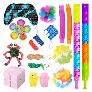 <b>Rainbow</b> LED <b>Light</b> Fidget Spinner Glow in the Dark Novelty & Gag Toy for Stress Relief for Children's Party & Classroom Prizes - Product Image 4