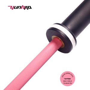 Palestra Powerlifting 15 20 KG 700LB 1000LB 1500LB Nero Zinco Cerakote Decorato Cromato Placcatura Pesante Barbello <span class=keywords><strong>Bar</strong></span> - Product Image 5