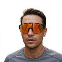 Lunettes de soleil audio intelligentes pour le cyclisme, à oreille ouverte, UV400, étanches IPX5, légères, pour contrôle tactile, musique et appels, style européen